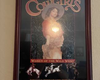 Cowgirl art