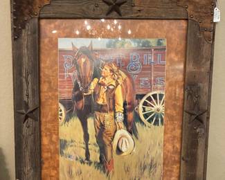 rustic cowgirl art