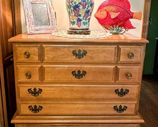 Vintage Chest-on-Chest dresser