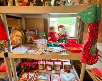 More Christmas Decor - Lots of Spode!