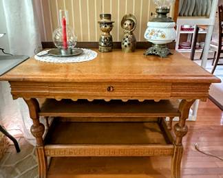 Antique Library/Occasional Table