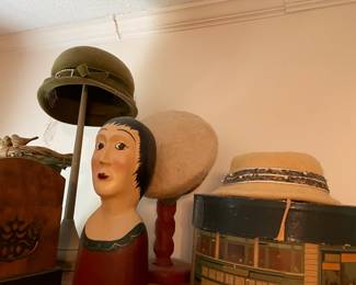 Hats and hat stands