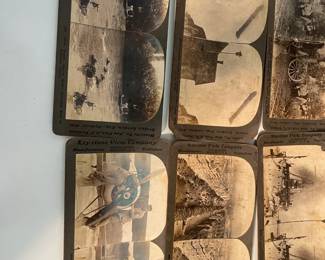 Stereoscope with picture cards