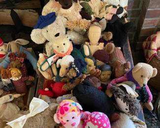 Stuffed animals and dolls