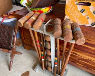 Croquet set