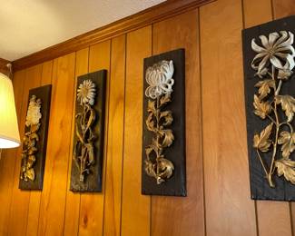 Floral wall art