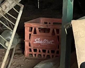 Sealtest milk crates