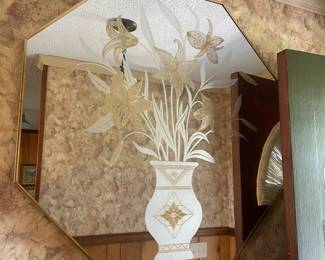 Etched mirror