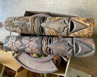 Wooden masks