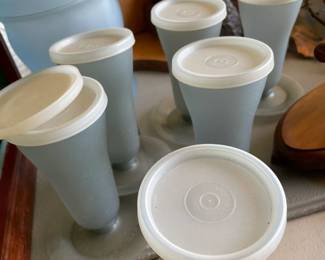 Vintage Tupperware Desert Cups