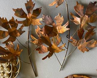 Leaf wall art