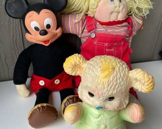 Cabbage patch, mickey mouse