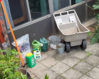 Wheelbarrow, outdoor items