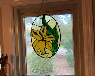 Stained glass daylily