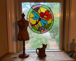 Hanging Stained Glass art
