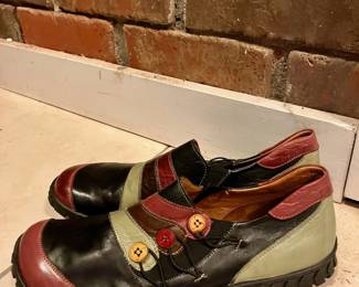 Neeta Spring Step Leather Shoes