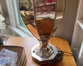Silverplate Table Lamp
