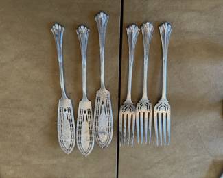 English Fish Service, Aldwinckle / Slater C. 1885