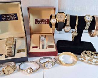 Assorted Watches And Bracelets
