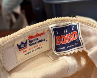 Vintage Gatorade Thirst Quencher Corduroy Zipback Hat