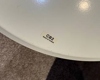 Pair of Florence Knoll-Style Tables by CB2.
