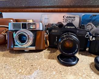 Vintage 35mm Film Cameras