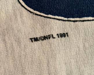 Vintage 1991 Chicago Bears Crewneck Sweatshirt