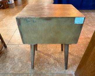 Mid-Century 2-Drawer Nightstand/Side Table
