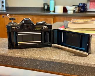 Canon EF 35mm Film Camera w/ 50mm 1.8 FD Lens