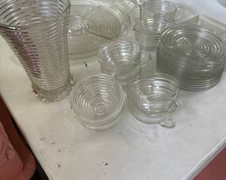 Manhattan Depression glass 1938-1943