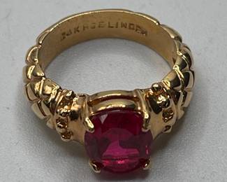 14K PGE Ring