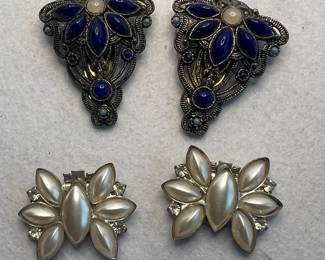 Antique Dress Clips