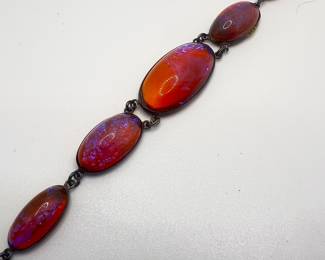 Dragons Breath and Sterling Bracelet