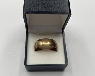 14K Wedding Band Size 12