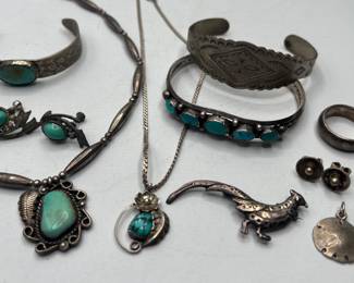 Turquoise and Silver