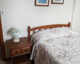 Double bed; nightstand