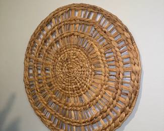 Wicker Rattan Wall Decor