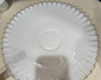 Fenton Silver Crest Low Pedestal Cake Stand