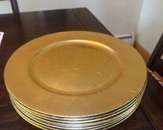 Gold Chargers