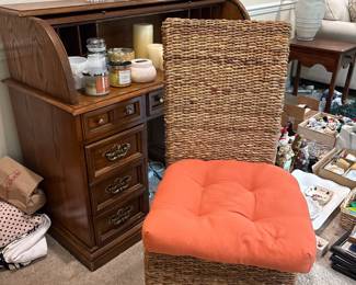 Wicker Accent Chair