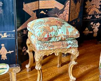 Louis Philippe stool circa 1880