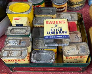 Old Spice Tins
