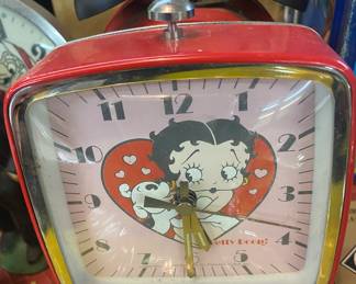 Betty Boop Alarm Clock