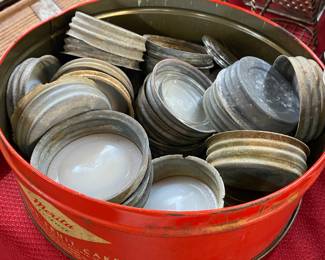 Zinc Ball Jar Lids