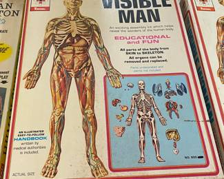 Renwal The Visible Man Model Kit