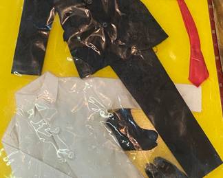Vintage Gilbert James Bond Action Figure Clothes