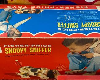 Fisher Price Snoopy Sniffer in Original Box
