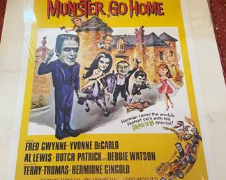 Munster Go Home Poster