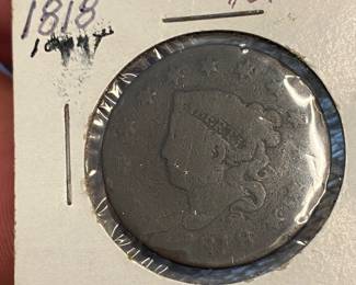 1818 Large Cent