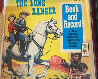 Peter Pan The Lone Ranger Book and Record